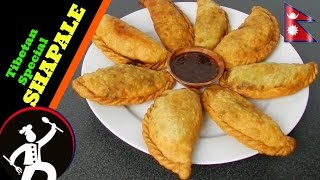 How to make ShapaleShapaleySyabhale  Tibetan Food in Nepali Language  Shapaley recipe 🍴47 [upl. by Hildagarde38]