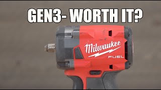 Milwaukee GEN 3 18V Impact Wrench  The Best [upl. by Naillimxam]