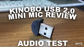 Kinobo USB 20 Mini quotMakioquot Mic Review  Test [upl. by Frederique]