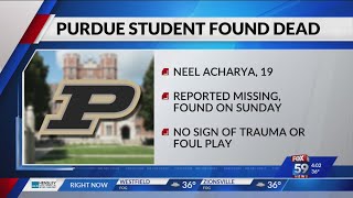 Purdue University student found dead outside campus building [upl. by Ramel436]