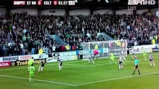 Gary Hooper score LATE winner against St Mirren [upl. by Zack916]