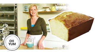 Professional Baker Teaches You How To Make POUND CAKE [upl. by Aicul]