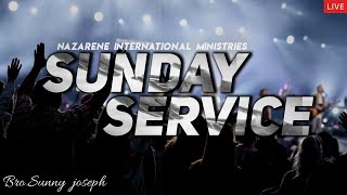 Sunday Service Live  Nazarene International Ministries live  Sunday Church live  Online service [upl. by Nonarb]