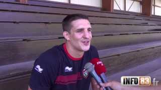 ITW Thibault Lassalle Nouvelle Recrue du RCT [upl. by Zehcnas]