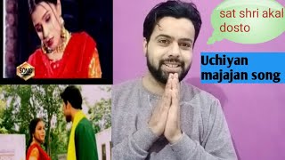 Indian punjabi react on Pakistani song Uchiyan majajan Jawad ahmed [upl. by Elrak711]