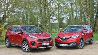 Kia Sportage vs Renault Kadjar [upl. by Naesad]