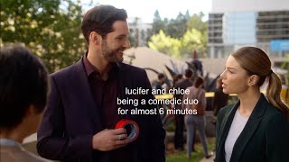 lucifer and chloe being a comedic duo for almost 6 minutes [upl. by Akciret]