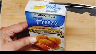 weikfield ice cream mix powder  how to use ice cream powder  weikfield icecream powder  weikfield [upl. by Ahseym993]