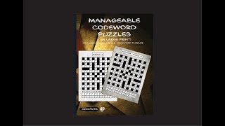 BOOK Manageable Codeword Puzzles in large print [upl. by Grassi252]