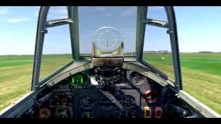 IL2 Cliffs of Dover  Tutorial  HurricaneMkI Rotol 100Oct Standard Landing Procedure [upl. by Niall971]