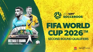 Australia vs Lebanon  World Cup 2026 Qualifiers  Live Reactions Stream [upl. by Yelraf]