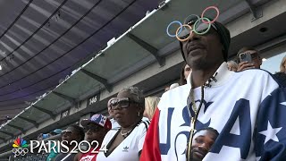 Snoop Dogg breaks down artistic swimming set to his own music  Paris Olympics  NBC Sports [upl. by Greeson]