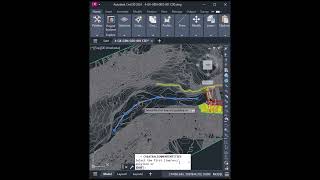 Civil 3D Tutorial Create alignment from a polyline civil3d civil3dTutorial [upl. by Mommy]