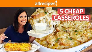 5 Cheap and Easy Casseroles Dishes  AllRecipes [upl. by Thia]