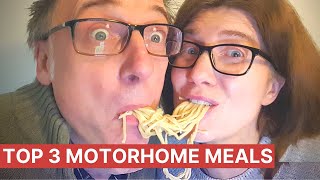 Top 3 Meals to Cook in Your Motorhome [upl. by Stoddard225]