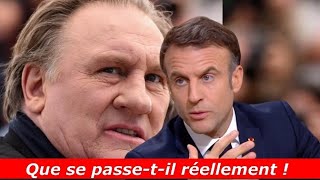 Gérard Depardieu  que se passetil réellement [upl. by Tiertza206]