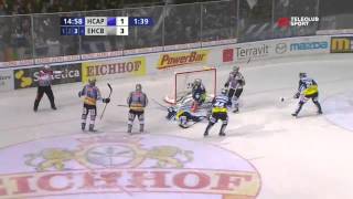 HC AmbriPiotta  EHC BielBienne 45 nP Tyler Seguin hattrick [upl. by Ganiats]