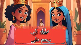 kids Urdu storiesملکہ کی کہانی ملکہ کی رحم دلی [upl. by Eiramanad]