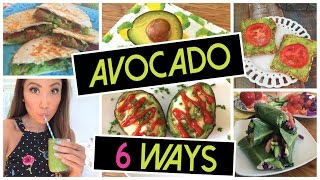 6 Unique amp Exciting Ways to Eat Avocado [upl. by Riancho612]