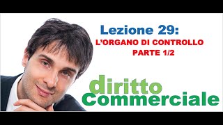 Diritto Commerciale Video Lezione n29  Lorgano di controllo nella SPA parte 12 [upl. by Kalvn702]