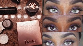 Desio Color Contact Lenses Review 3 TONE ATTITUDE COLLECTION amp CREAMY BEIGE CAPPUCCINO [upl. by Ashil403]