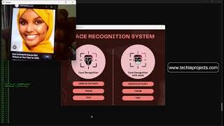 Face Recognition System using Python  Real Time Face Detection in OpenCV Python [upl. by Calida]