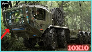 10 most Extreme Off Road Military Trucks in the world 10X10 and 8X8 [upl. by Backer241]