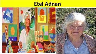 Who is Etel Adnan Why a Google Doodle is celebrating the Lebanese poet today [upl. by Gilmore179]