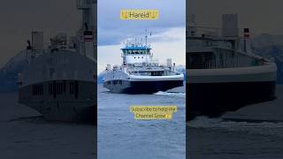 Epic CarFerry Departure at Hareid Norway shorts ferry ship [upl. by Aicercal]