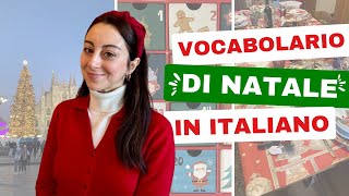 Christmas traditions and vocabulary in Italian  Learn Italian [upl. by Elladine]