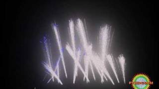 Pyrosamm FWsim fireworks show sample [upl. by Brittain834]