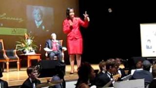 Judge Glenda Hatchett speaks at Lowery Lecture Series Part 2 [upl. by Ajar449]