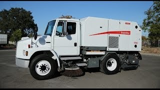 2003 Freightliner FL70 Elgin Broom Bear CNG Street Sweeper for sale [upl. by Nahsad]