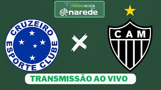 Cruzeiro x AtléticoMG ao vivo  Transmissão ao vivo  Mineiro 2024 [upl. by Atiuqan]