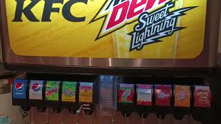 KFC Soda Pop Fountain Vlog Experience Review  KFC Alachua [upl. by Lemyt376]