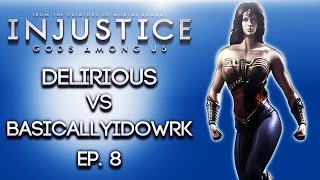 Injustice Gods Among Us ep 8 H2O Delirious Vs BasicallyIDoWrk [upl. by Azilef]