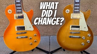 This One Small Change Made My Epiphone 1959 Les Paul AND 2020 Epiphone Les Paul Classic Look PERFECT [upl. by Nishom]