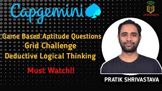 Capgemini Game Based Aptitude Questions  Grid Challenge  Deductive logical thinking [upl. by Clementina325]