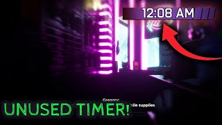 UNUSED TIMER IN FNAF SECURITY BREACH [upl. by Lewie]