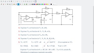 EP43 Exercice dapplication dAOP en régime linéaire [upl. by Sundstrom]