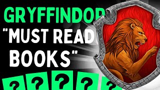 The 5 Books Every Gryffindor Should Read 📚🦁 [upl. by Anilosi]