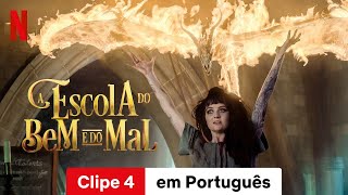 A Escola do Bem e do Mal Clipe 4  Trailer em Português  Netflix [upl. by Ahsenre620]