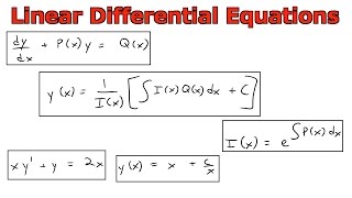 Linear Differential Equations [upl. by Nnagem]