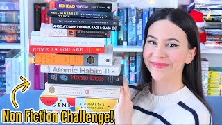 Let’s Read Some Non Fiction Books  Reading Challenge 2022 [upl. by Atnuahsal]