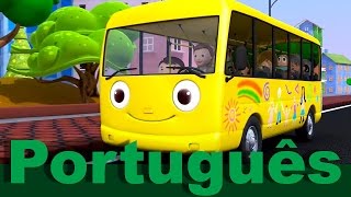 Rodas do Ônibus  Parte 1  Little Baby Bum em Português  Músicas Infantis e Desenhos Animados [upl. by Apollo]