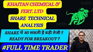 Khaitan Chemical amp Fert Ltd Share Latest News  Khaitan Chemical Share Next Target Support khaitan [upl. by Amsab113]