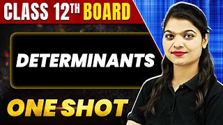 Determinants One Shot in 36 Minutes⏳  Class 12 Maths Chapter 4  Harsh sir VedantuMath [upl. by Chemesh115]