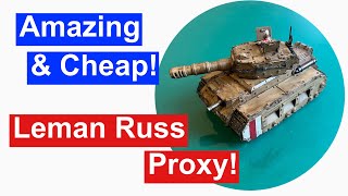 Cheap Warhammer 40k Amazing proxy tank from Culverin Models [upl. by Dnalra]