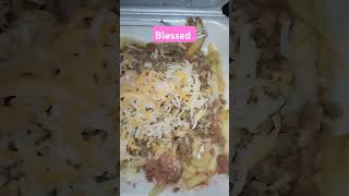 Chili Cheese Fries Pocas Caras recipe lol blessed 🙏 [upl. by Estella]