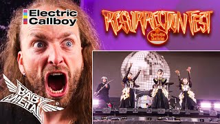 ELECTRIC CALLBOY ft BABYMETAL  RATATATA Live at Resurrection Fest EG 2024  MENTAL REACTION [upl. by Aleras968]